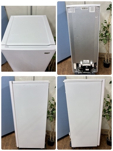 【?買取市場 3ヶ月保証】S221 ⭐ ハイアール｜Haier 1ドア冷凍庫 （132L・右開き）JF-NUF132G ⭐ 動作確認済