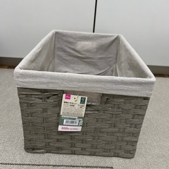 【本日か明日引き取りは無料】カゴ3つセット（未使用）の画像
