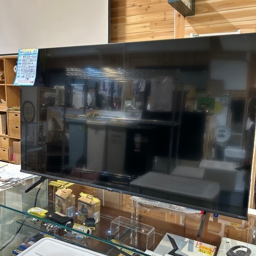 配送可【ハイセンス】55V液晶テレビ★2025年製　クリーニング済み/6ヶ月保証付き【管理番号0314 臣】
