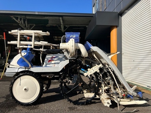 イセキ4条 田植機 セル付施肥機8.8馬力 ロータリー式 PQZ4-DULF さなえ