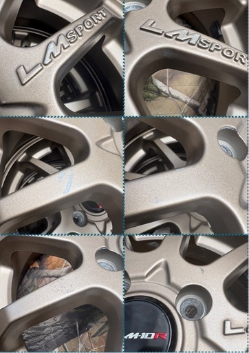 「商談中」⑨155/65R14新品ブリヂストンタイヤ4本と中古ホイールとナット付き