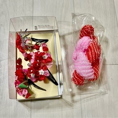 七五三 3歳 女の子 花ひめブランド　着物被布セットの画像