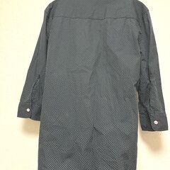 オシャレ 水玉 Yシャツ 七分丈 2枚セットの画像