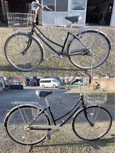 （値下げ）自転車 軽快車 ブリヂストンタイヤ exe 内装3段 自動LEDヘッドライト
