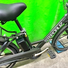 新生活応援SALE🌈東京23区配達無料🌈新基準 ブリヂストン ステップクルーズ　9.6V 14.3Ah相当 リチウム 電動自転車 中古　BS 1355の画像