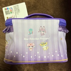 【新品】名探偵プリキュア！フリル付きバニティバッグの画像