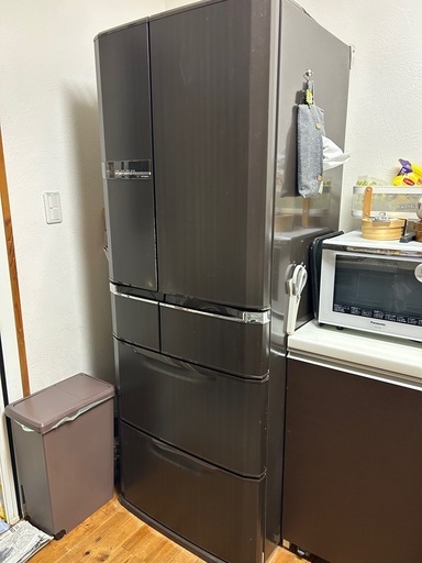 ［お取引き中］520L 三菱冷蔵庫　ブラウン　