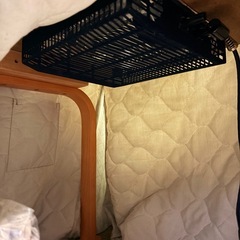 美品　こたつデスク　３点セット の画像