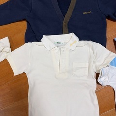 早苗幼稚園　男の子　制服と体操服120cmの画像