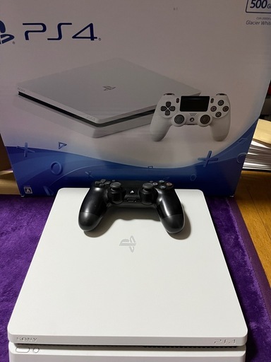 薄型ps4  箱付き美品　ソフト付き