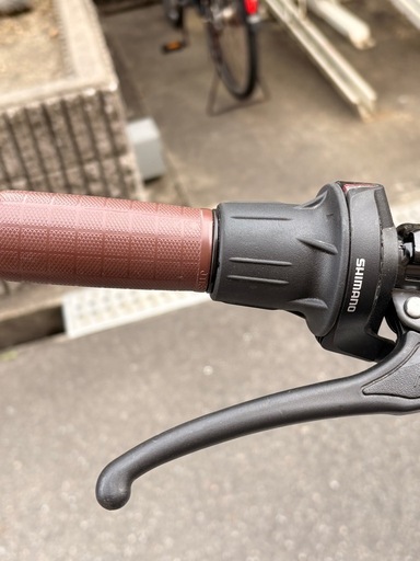 27インチ自転車（シマノ変速付き）3ヶ月使用 美品 カゴ付き