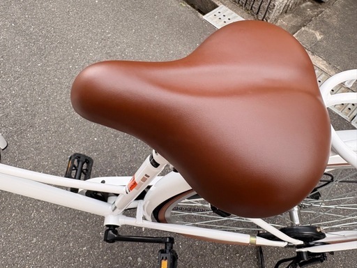 27インチ自転車（シマノ変速付き）3ヶ月使用 美品 カゴ付き