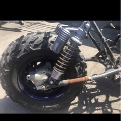 バンバン125 ブロックタイヤの画像