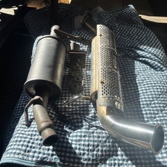 スズキ ハスラー31 HKS LEGAMAX TRAILMASTERマフラー の画像