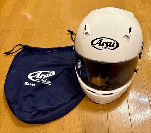 Araiレース用ヘルメット　59cm 
