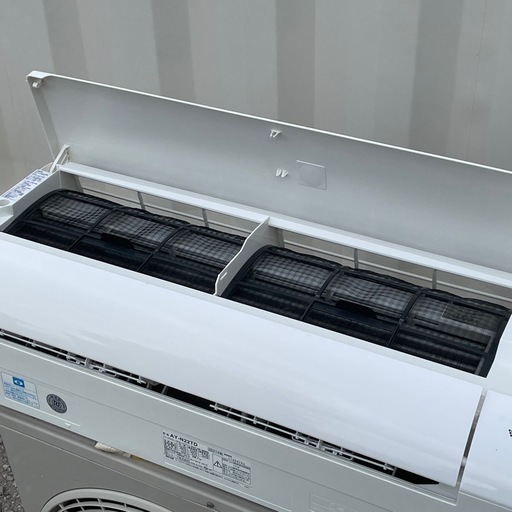 取付け可 ! !◇シャープ エアコン 6畳用 2021年製 プラズマクラスター 内部クリーンAY-N22TD 保証付き！取り外し無料 