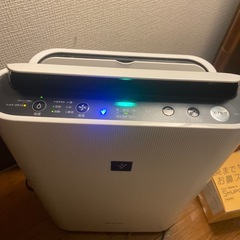 ジャンク品　Panasonic　加湿空気清浄の画像