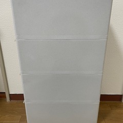 　【取引先決定】スリムストッカー　引き出し収納ケースの画像