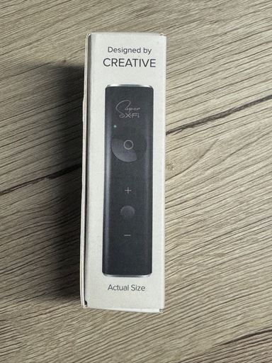 【新品未開封】Creative SXFI AMP（超小型ハイレゾUSB DACアンプ）生産終了の希少デッドストック品