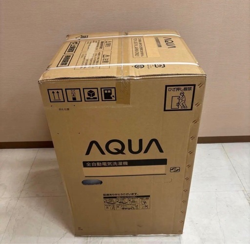 【引き取り限定】洗濯機 アクア AQW-VX10P 2025年製 メーカー再生品 未使用品