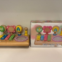 【木製知育玩具】エデュテ ファーストMUSIC SET 楽器おもちゃの画像