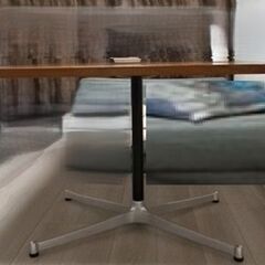 greeniche cafe table 無垢ウォールナット　カフェテーブルの画像