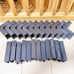 タンスのゲン ベビーサークル ベビーフェンス 木製 ジョイント式 8枚 ②の画像