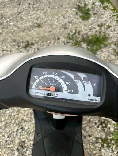 レッツ2 実動　セル1 2スト　書類有　動画有　SUZUKI 原付　スズキ　Let's Ⅱ 奈良発　CA1PA 5335km