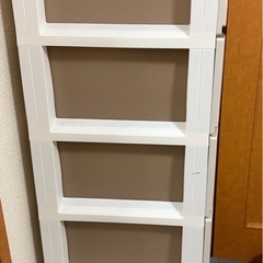 5段収納ケースキャスター付きの画像