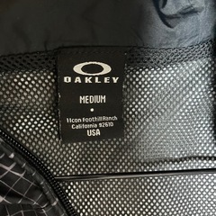 oakley ウインドブレーカー　ジャケット　上下セットの画像