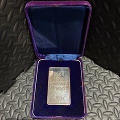 純銀インゴットの画像