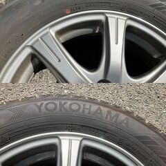 15インチ スタッドレスタイヤ ホイールセット YOKOHAMA ice GUARD iG60 195/65/R15の画像