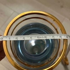 ルーマニア産　繊細フラワーベースの画像