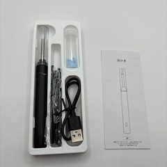 耳かき カメラ付き 3.6mm極細レンズ 防水IP67 スマホ連動の画像