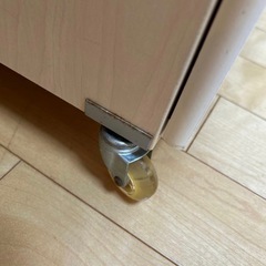 【3/25まで引取限定】机　デスク　サイドキャビネット　ライトウッド　moda en Casaの画像