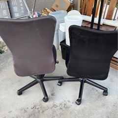 オフィスチェア2脚の画像