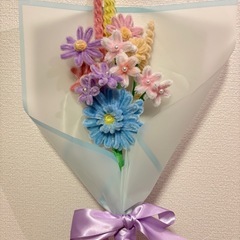 ハンドメイド　モール花束の画像
