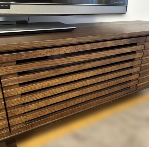 カリモク家具　テレビ台 スリットボード　HU7158MKウォルナット