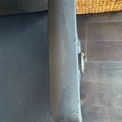 【500円】オフィスチェア・キャスター付き／すぐ引き渡し可 の画像