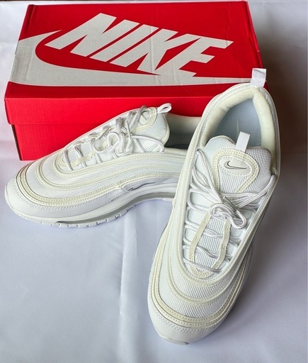 ☆★ほぼ未使用★☆ ナイキ NIKE AIR MAX 97 OG エアマックス97 ホワイト 白 28.0cm
