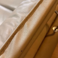 【高級本革ソファ】3人掛け 電動リクライニング付き／引取限定／値段交渉OKの画像