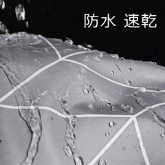 シャワーカーテン 120×180 北欧の画像