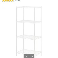 【決まりました】スチールラック ニトリの画像