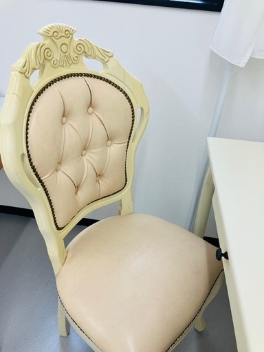 プリンセス系 ロココ調ドレッサー　机　椅子
