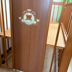 決まりました　katoji 木製　ベビーベッドの画像