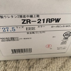 限定色 完売 新品未使用 青木 安全靴 ZR-21 AOKI 鳶
の画像