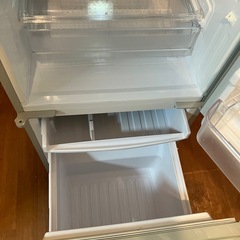 SHARP プラズマクラスター冷蔵庫　１３７Ｌ　無料でお譲りしますの画像