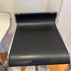 【商談中受付中断】カウンターチェア（ガス昇降式）2脚セットの画像