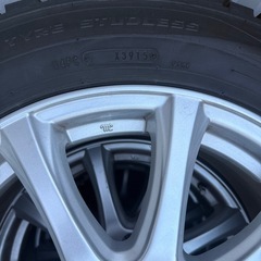 17インチアルミホイール　スタッドレスタイヤ　4本セット　PCD114.3の画像