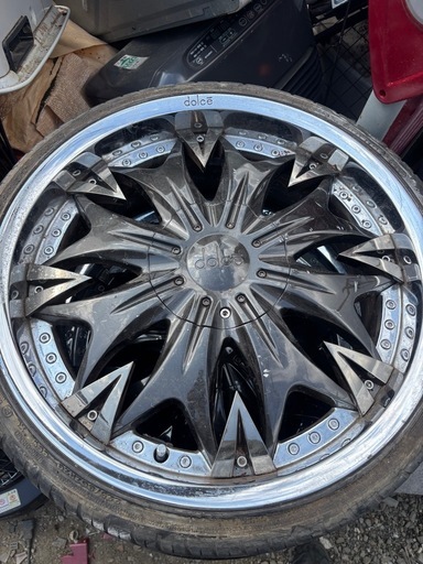dolce 多角形ホイール 225/30ZR20 タイヤ4本セット